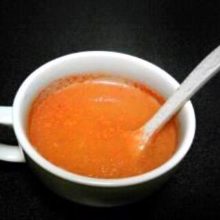 にんじんとコンソメだけの簡単あったかスープ